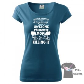   Pekingi Palotakutya póló - Pekingese pulcsi - Kutyás póló - Egyedi Feliratos póló