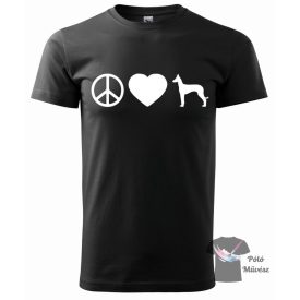   Fáraókutya póló - Pharaoh Hound póló - Kutyás póló - Egyedi Feliratos póló