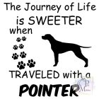 Pointer póló - Pointer pulcsi - Kutyás póló - Egyedi Feliratos póló