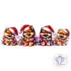 Karácsonyi Pomerániai Törpespicc póló - Pomi pulcsi - Kutyás póló - Egyedi Feliratos póló