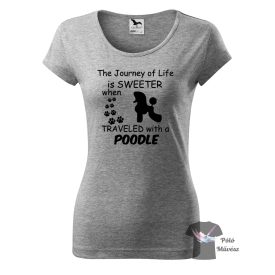   Uszkár póló - Poodle pulcsi - Kutyás póló - Egyedi Feliratos póló