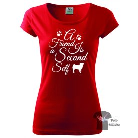   Mopsz póló - Pug póló - Kutyás póló - Egyedi Feliratos póló