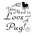 Mopsz póló - Pug póló - Kutyás póló - Egyedi Feliratos póló