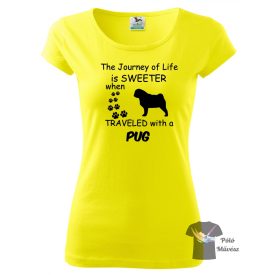   Mopsz póló - Pug póló - Kutyás póló - Egyedi Feliratos póló