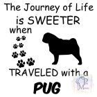 Mopsz póló - Pug póló - Kutyás póló - Egyedi Feliratos póló