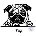 Mopsz póló - Pug póló - Kutyás póló - Egyedi Feliratos póló