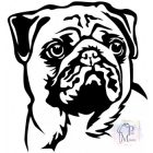 Mopsz póló - Pug póló - Kutyás póló - Egyedi Feliratos póló