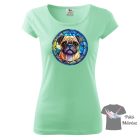 Mopsz póló - Pug pulcsi - Kutyás póló - Egyedi Feliratos póló