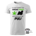 Puli póló - Puli pulcsi - Kutyás póló - Egyedi Feliratos póló