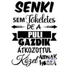 Puli póló - Puli pulcsi - Kutyás póló - Egyedi Feliratos póló