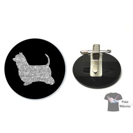   Ausztrál Silky Terrier / Australian Silky Terrier startszámtartó csipesz