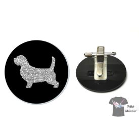 Basset Griffon Vendeen startszámtartó csipesz