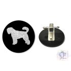 Flandriai Bouvier startszám tartó csipesz