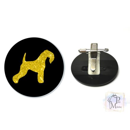 Kerry Blue Terrier startszámtartó csipesz
