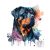 Rottweiler póló - Rottweiler pulcsi - Kutyás póló - Egyedi Feliratos póló