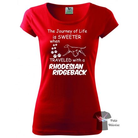 Rhodesian Ridgeback póló - Rodéziai Ridgeback pulcsi - Kutyás póló - Egyedi Feliratos póló