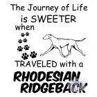 Rhodesian Ridgeback póló - Rodéziai Ridgeback pulcsi - Kutyás póló - Egyedi Feliratos póló