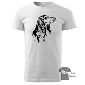   Saluki póló - Agaras póló - Kutyás póló - Egyedi Feliratos póló