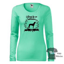   Saluki póló - Agaras póló - Kutyás póló - Egyedi Feliratos póló
