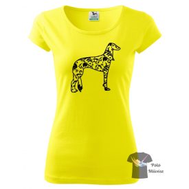   Saluki póló - Agaras póló - Kutyás póló - Egyedi Feliratos póló