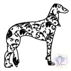 Saluki póló - Agaras póló - Kutyás póló - Egyedi Feliratos póló
