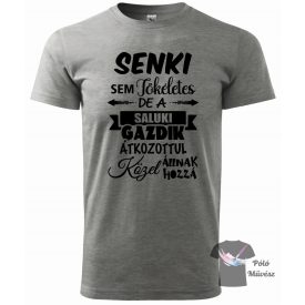   Saluki póló - Agaras póló - Kutyás póló - Egyedi Feliratos póló