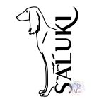 Saluki póló - Agaras póló - Kutyás póló - Egyedi Feliratos póló