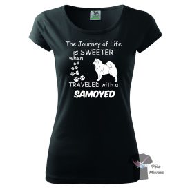   Szamojéd póló - Samoyed póló - Kutyás póló - Egyedi Feliratos póló