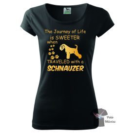   Schnauzer póló - Schnauzer pulcsi - Kutyás póló - Egyedi Feliratos póló