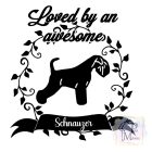 Schnauzer póló - Schnauzer pulcsi - Kutyás póló - Egyedi Feliratos póló
