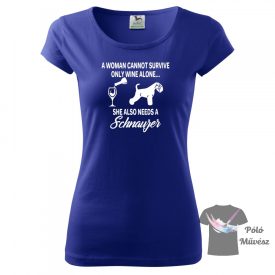   Schnauzer póló - Schnauzer pulcsi - Kutyás póló - Egyedi Feliratos póló
