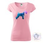 Schnauzer póló - Schnauzer pulcsi - Kutyás póló - Egyedi Feliratos póló