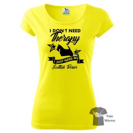   Skót Terrier póló - Scottish Terrier pulcsi - Kutyás póló - Egyedi Feliratos póló