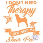 Shar Pei póló - Shar Pei pulcsi - Kutyás póló - Egyedi Feliratos póló