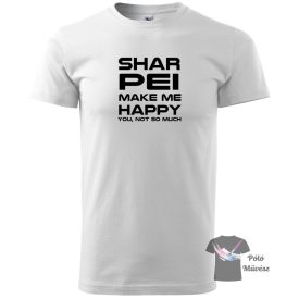   Shar Pei póló - Shar Pei pulcsi - Kutyás póló - Egyedi Feliratos póló