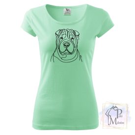   Shar Pei póló - Shar Pei pulcsi - Kutyás póló - Egyedi Feliratos póló