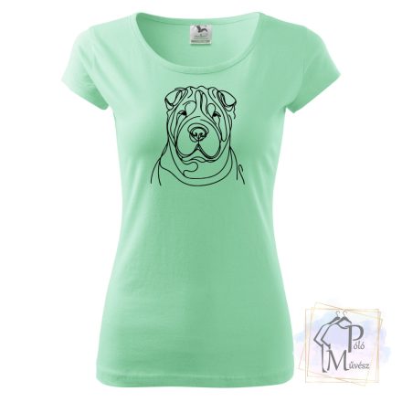 Shar Pei póló - Shar Pei pulcsi - Kutyás póló - Egyedi Feliratos póló
