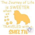 Sheltie póló - Shetland Sheepdog pulcsi - Kutyás póló - Egyedi Feliratos póló