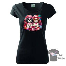   Shih Tzu póló - Shih Tzu pulcsi - Kutyás póló - Egyedi Feliratos póló