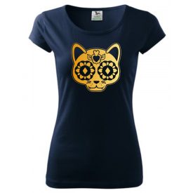 Cicás Koponyás póló - Sugar Skull