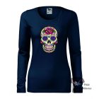 Koponyás póló - Sugar Skull póló - Egyedi póló