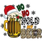 Sörös karácsonyi póló - Egyedi Feliratos Póló - Vicces póló