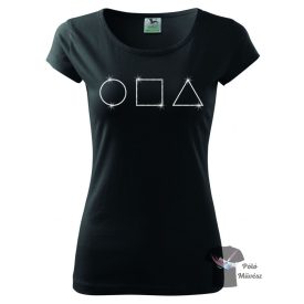   Sqiud Game strasszos póló - Sorozatos póló - Nyerd meg az életed póló