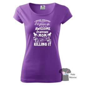   Staffordshire Bull Terrier póló - Staffordshire Bull Terrier pulcsi - Kutyás póló - Egyedi Feliratos póló