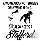 Staffordshire Bull Terrier póló - Staffordshire Bull Terrier pulcsi - Kutyás póló - Egyedi Feliratos póló