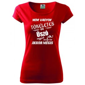   Úszás póló - Nem vagyok tökéletes de úszó vagyok póló