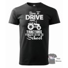 Traktoros póló - Egyedi Feliratos Póló