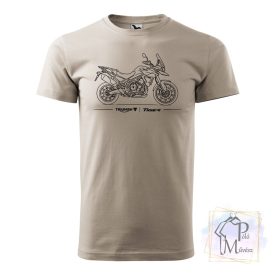 Motoros póló - Triumph Tiger feliratos póló / pulcsi