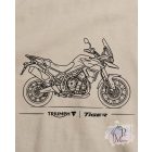 Motoros póló - Triumph Tiger feliratos póló / pulcsi