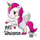 Unikornisos Póló - Unikornis Póló - Egyedi Feliratos póló